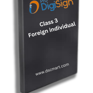 Pro DigiSign Class 3 Foreign Individual