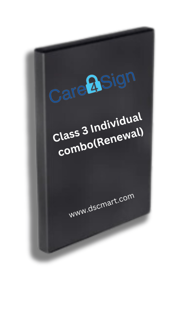 Care4sign Class 3 individual Combo (Renewal)